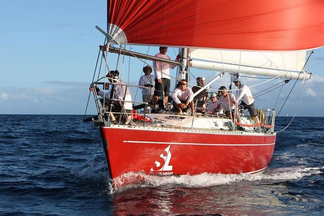 Scarlet Logic, Oyster 48. ©  Tim Wright / Photoaction.com http://www.photoaction.com
